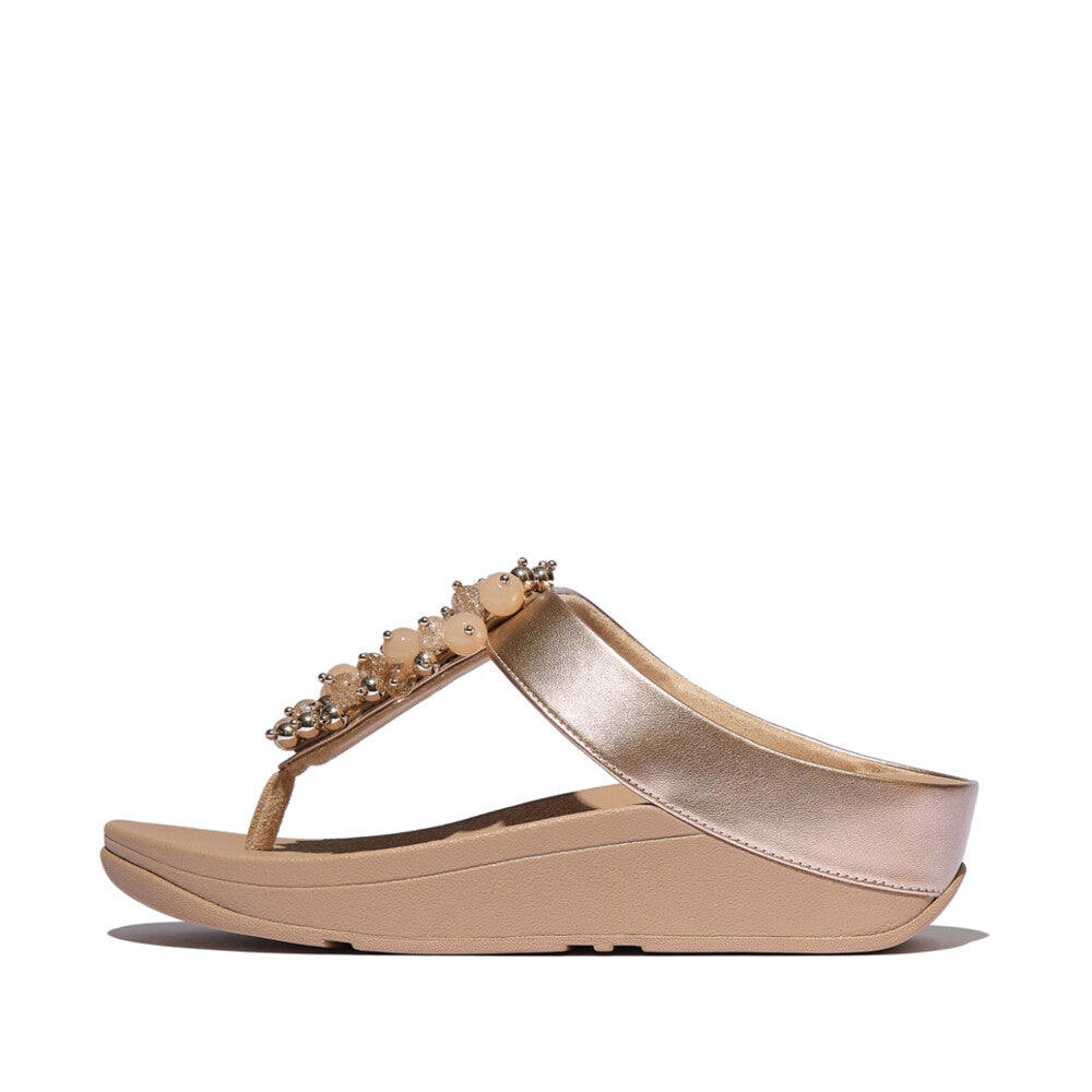 FitFlop FitFlop Fino Bauble-Bead Classic Beige 4