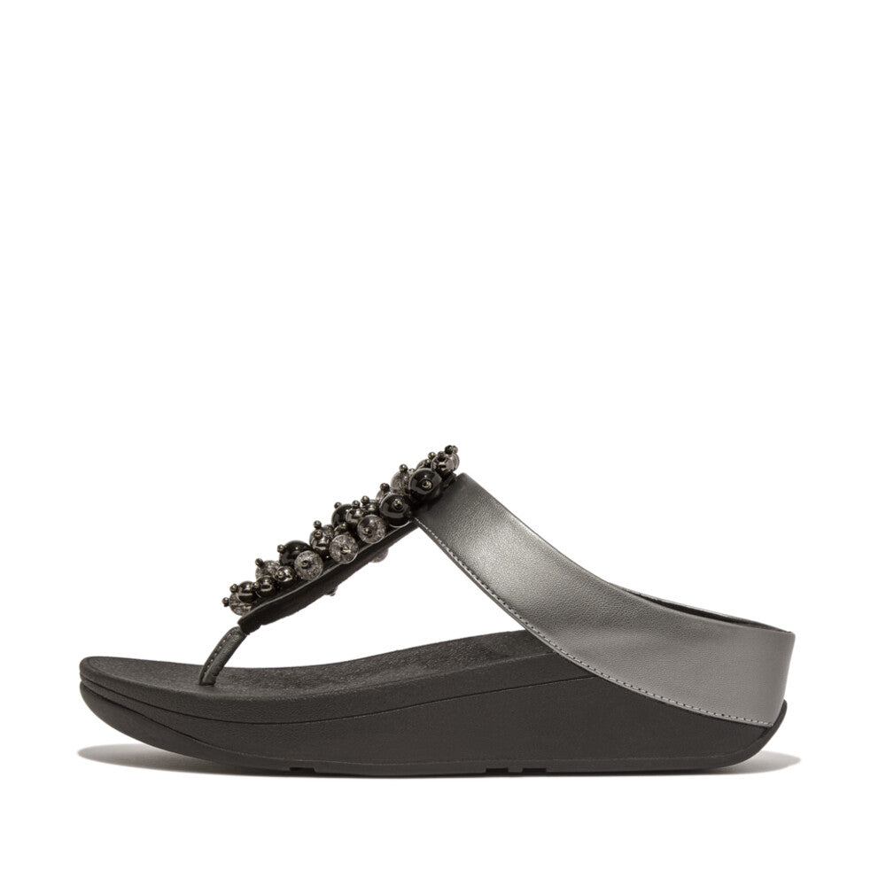 FitFlop FitFlop LULU Bauble-Bead  Pewter Black 4 