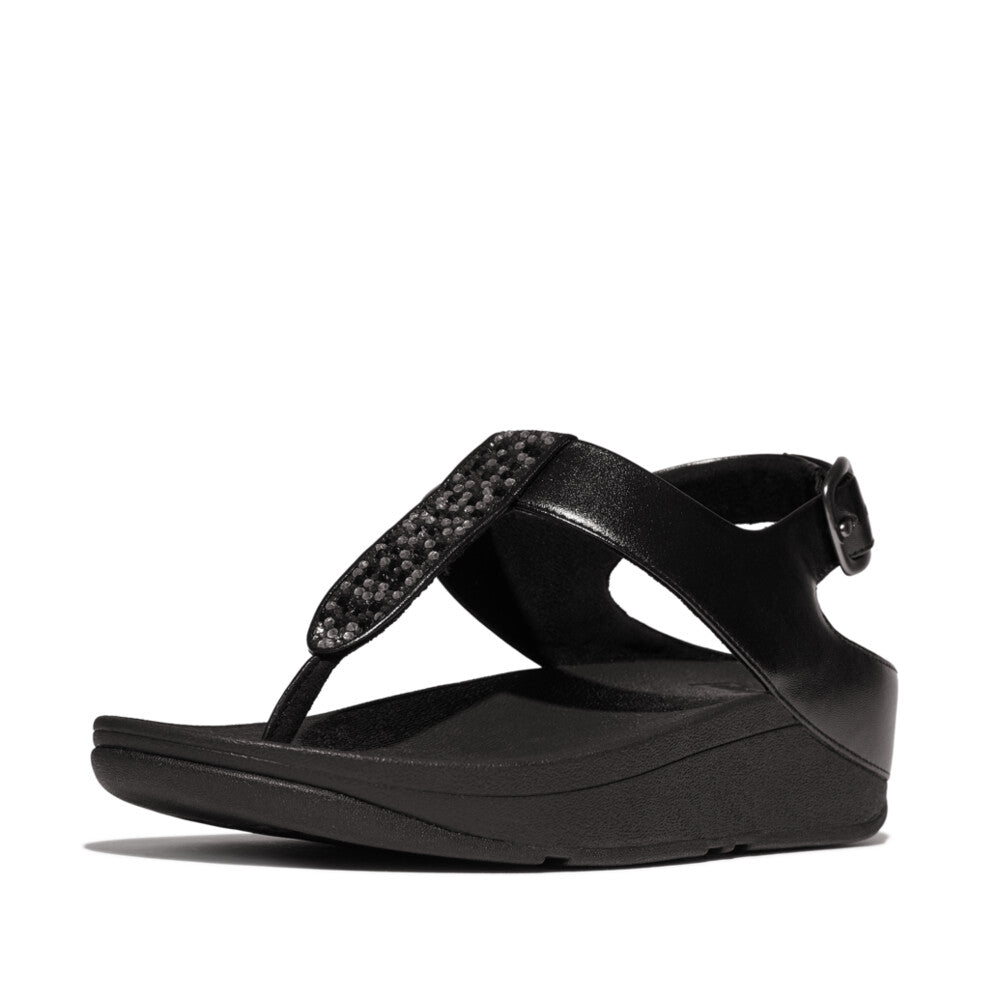 FitFlop FitFlop Fino Crystal Mix T-Strap Sandals Sandal