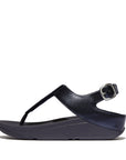 FitFlop FitFlop Fino Crystal Mix T-Strap Sandals Sandal Midnight Navy 4