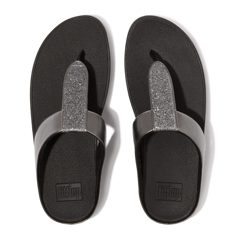 FitFlop FitFlop Fino Glitterdust Metallic Toe Post Sandal   