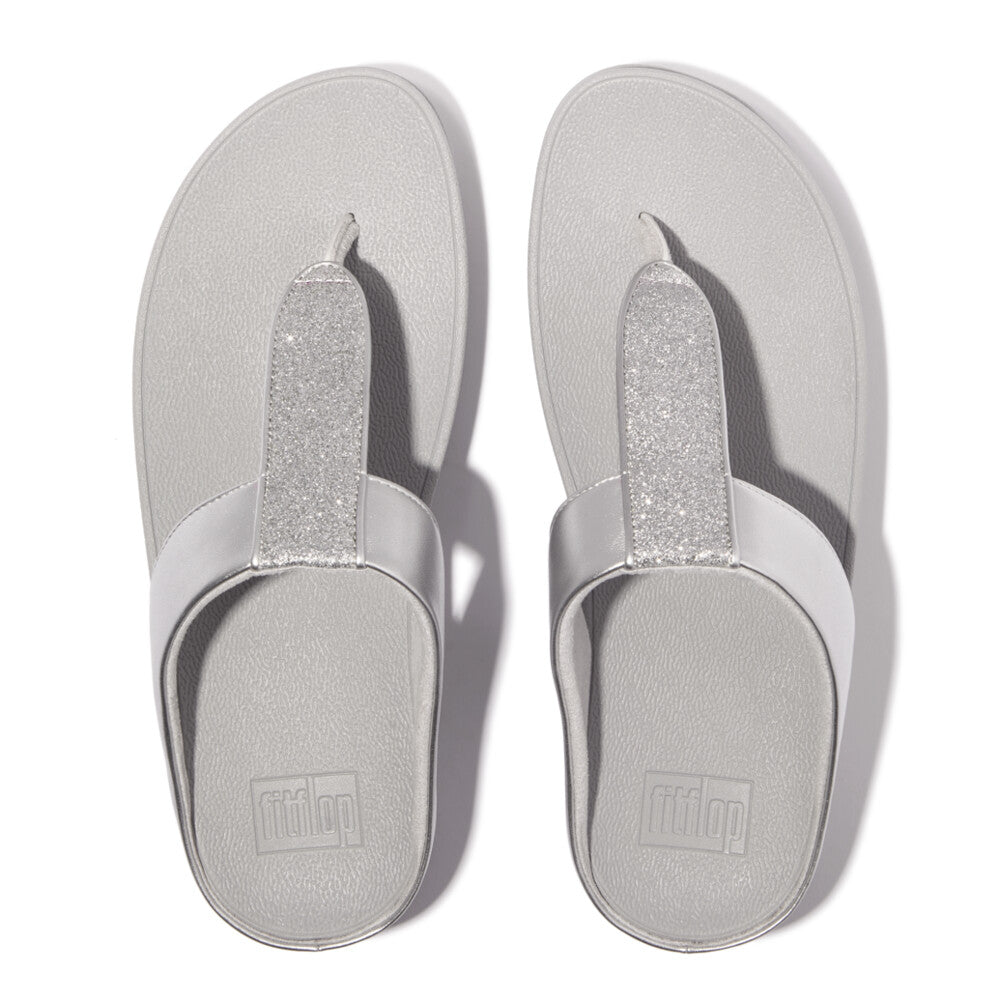 FitFlop FitFlop Fino Glitterdust Metallic Toe Post Sandal   