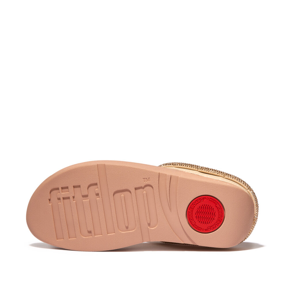FitFlop FitFlop FINO Crystal-Cord Leather Microwobbleboard