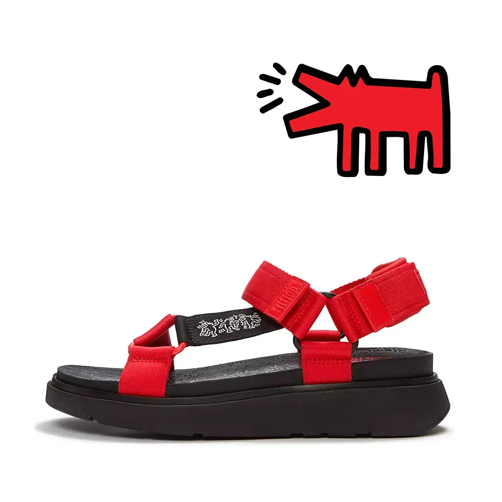 FitFlop Gen-FF X Keith Haring T-Bar Sandals