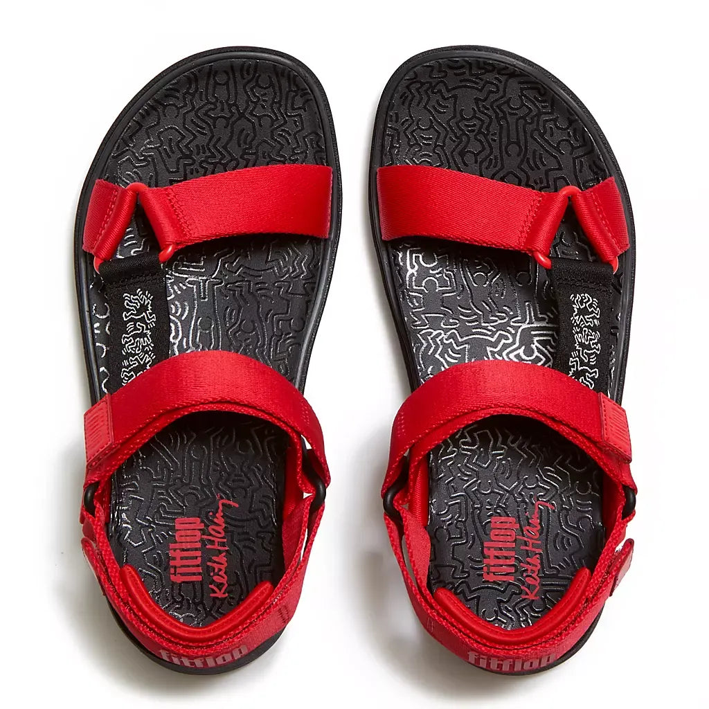 FitFlop Gen-FF X Keith Haring T-Bar Sandals
