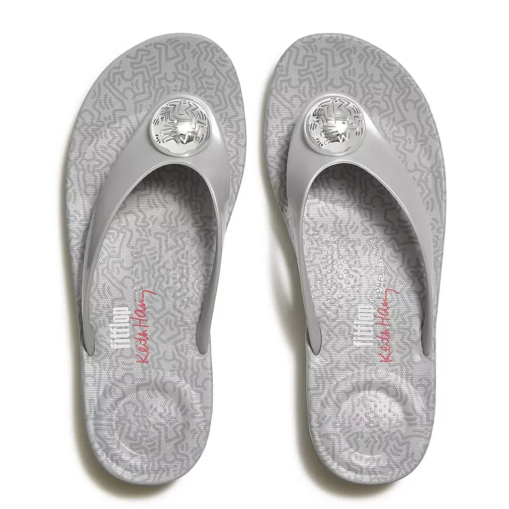 FitFlop FitFlop iQushion X Keith Haring Flip-Flops iQushion