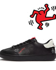 FitFlop Dash X Keith Haring Leather Sneakers