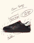 FitFlop Dash X Keith Haring Leather Sneakers