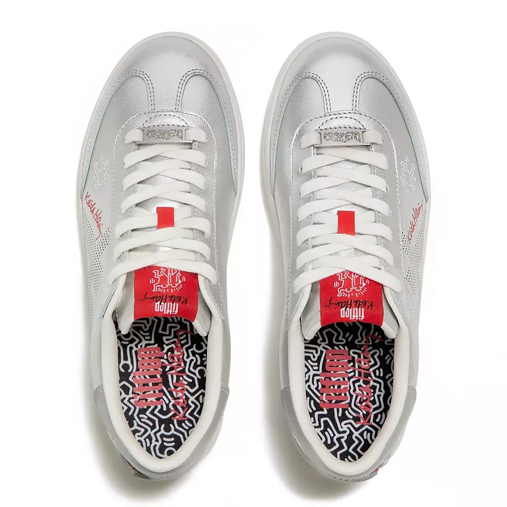 FitFlop Dash X Keith Haring Leather Sneakers