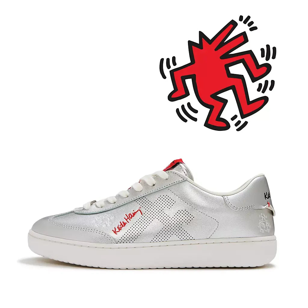 FitFlop Dash X Keith Haring Leather Sneakers