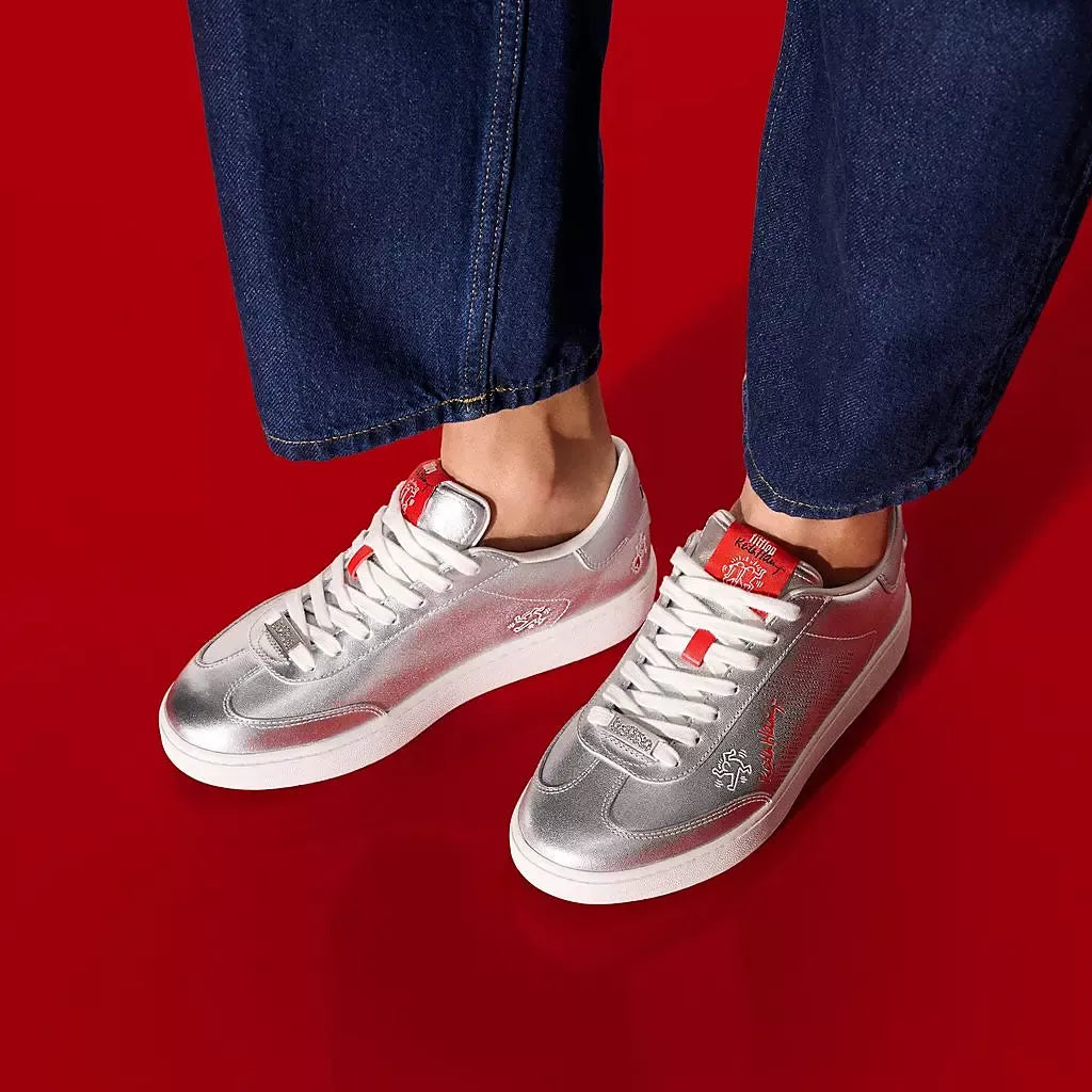 FitFlop Dash X Keith Haring Leather Sneakers
