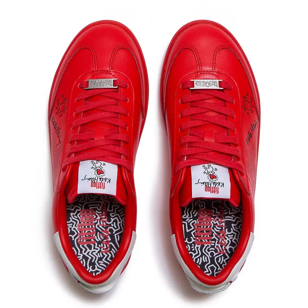 FitFlop Dash X Keith Haring Leather Sneakers