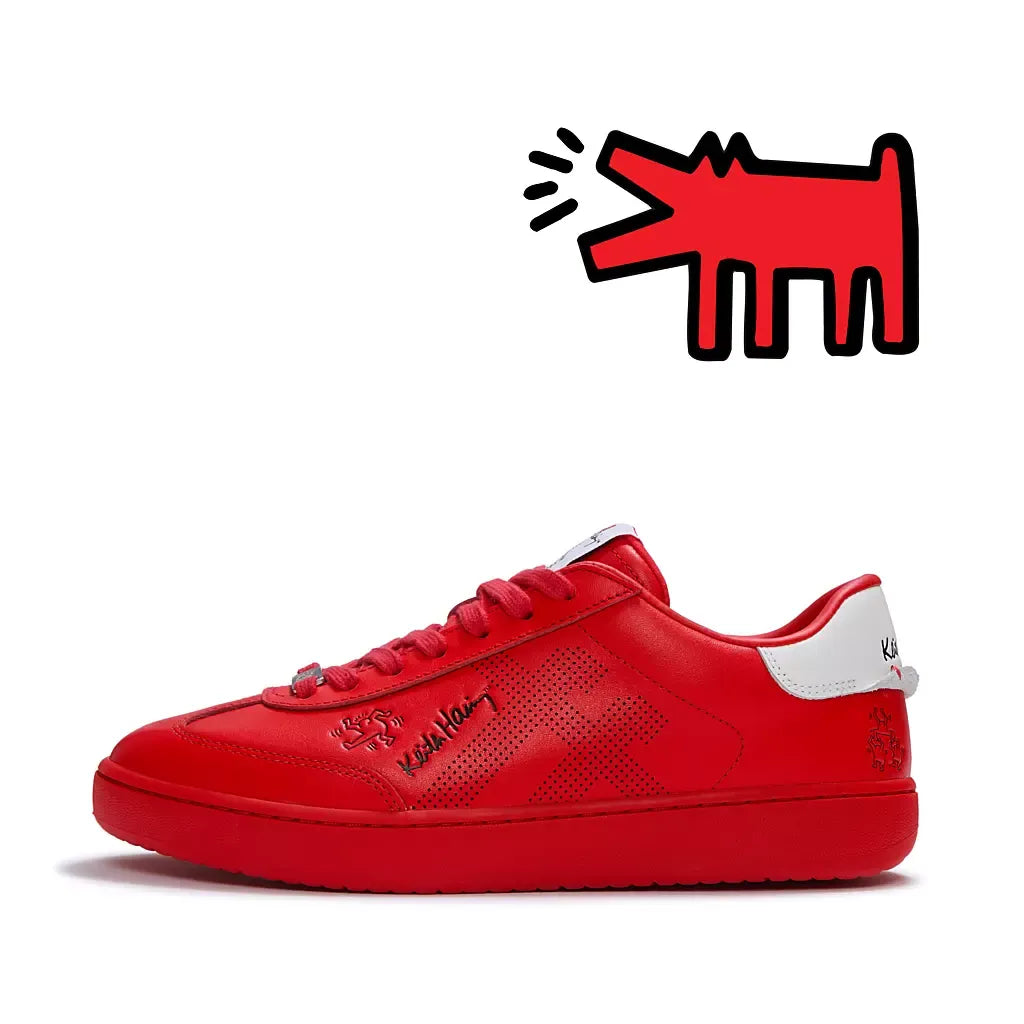 FitFlop Dash X Keith Haring Leather Sneakers