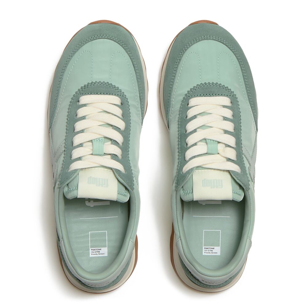 FitFlop X PANTONE Retro-Q Suede Sneakers