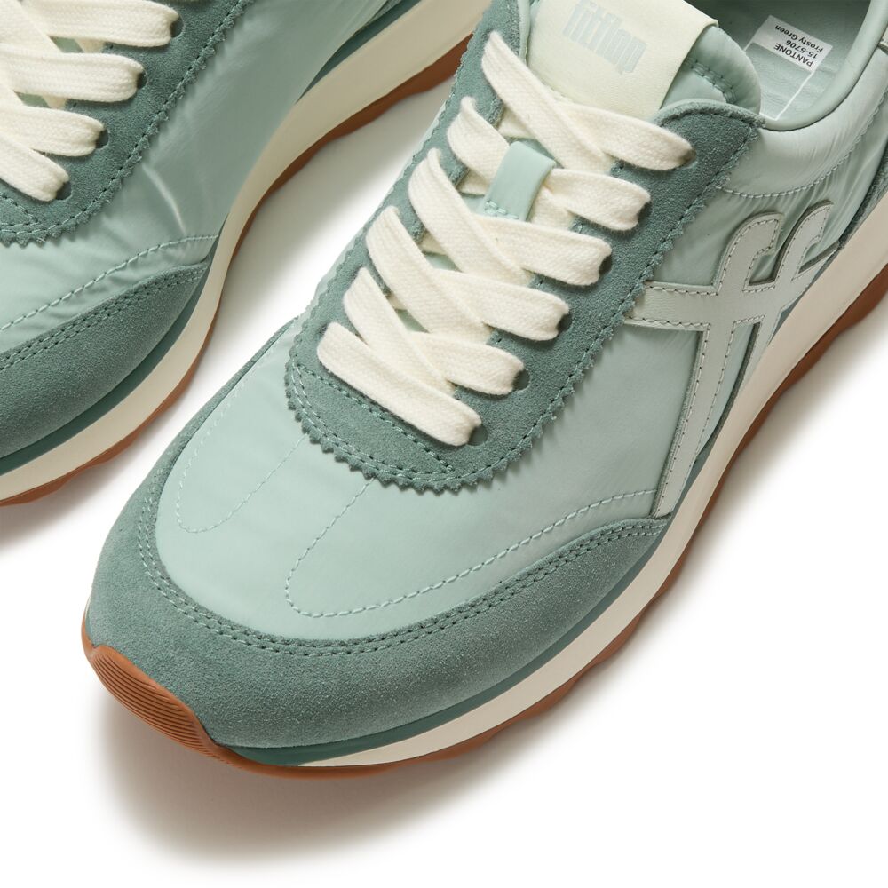 FitFlop X PANTONE Retro-Q Suede Sneakers