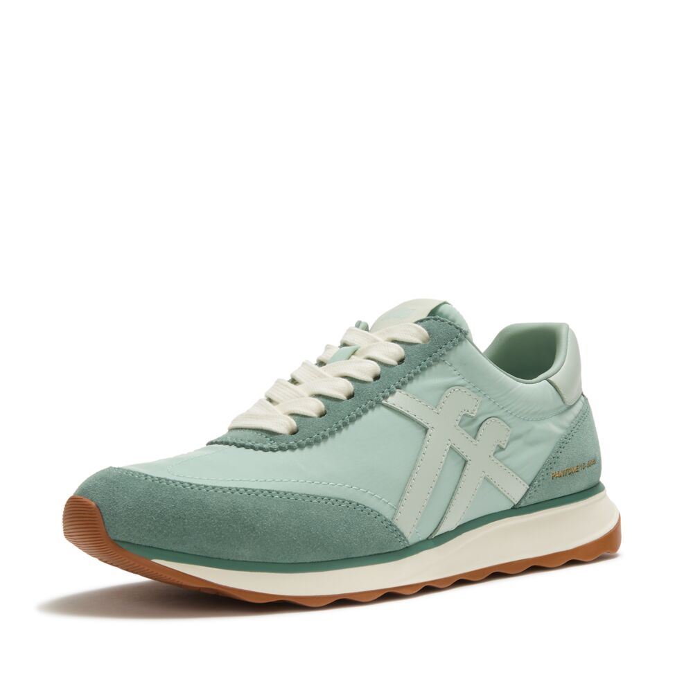 FitFlop X PANTONE Retro-Q Suede Sneakers