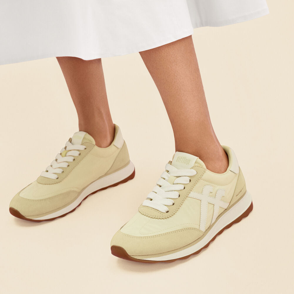 FitFlop X PANTONE Retro-Q Suede Sneakers
