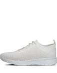 FitFlop Flexknit Mens Trainers Anatomiflex White 7