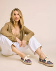 TOMS Carolina Lace Up Espadrille Shoes