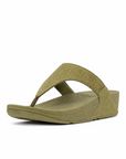 FitFlop LULU Shimmerglitz Toe-Post Sandal