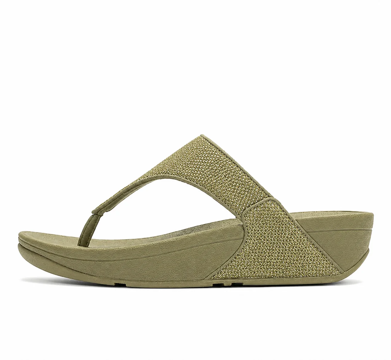 FitFlop LULU Shimmerglitz Toe-Post Sandal