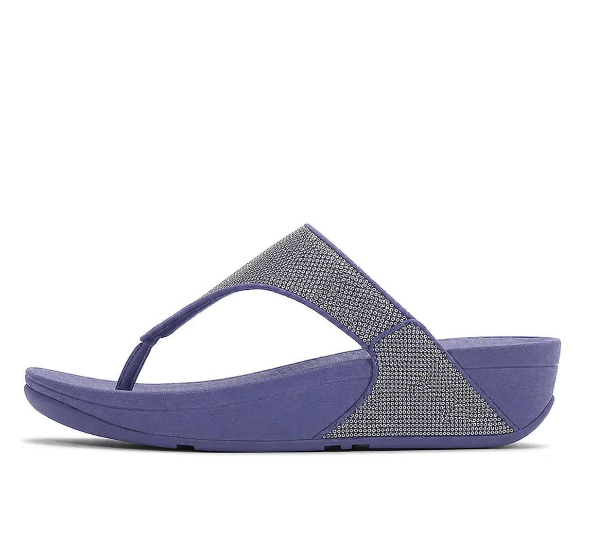FitFlop LULU Shimmerglitz Toe-Post Sandal