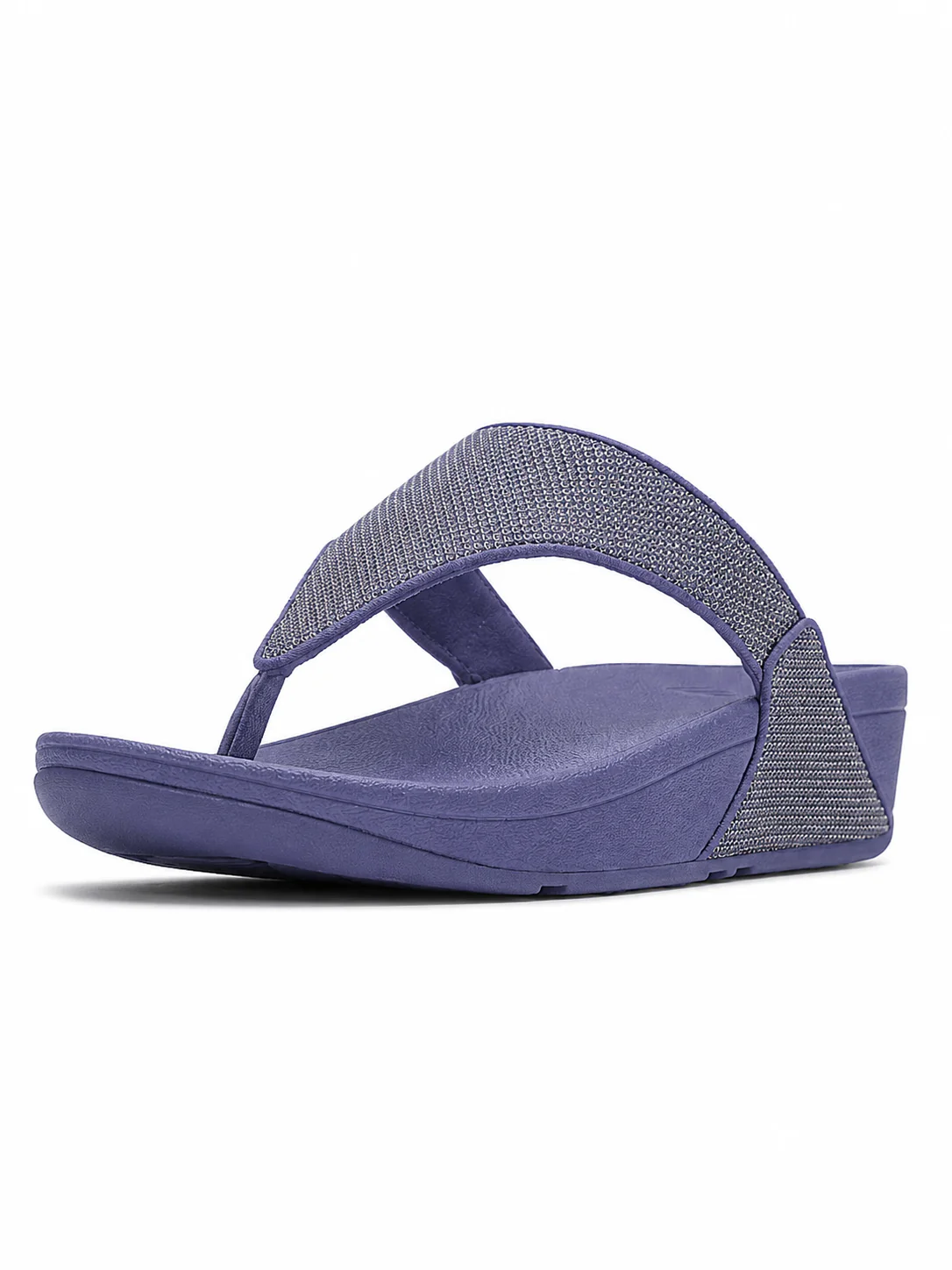 FitFlop LULU Shimmerglitz Toe-Post Sandal