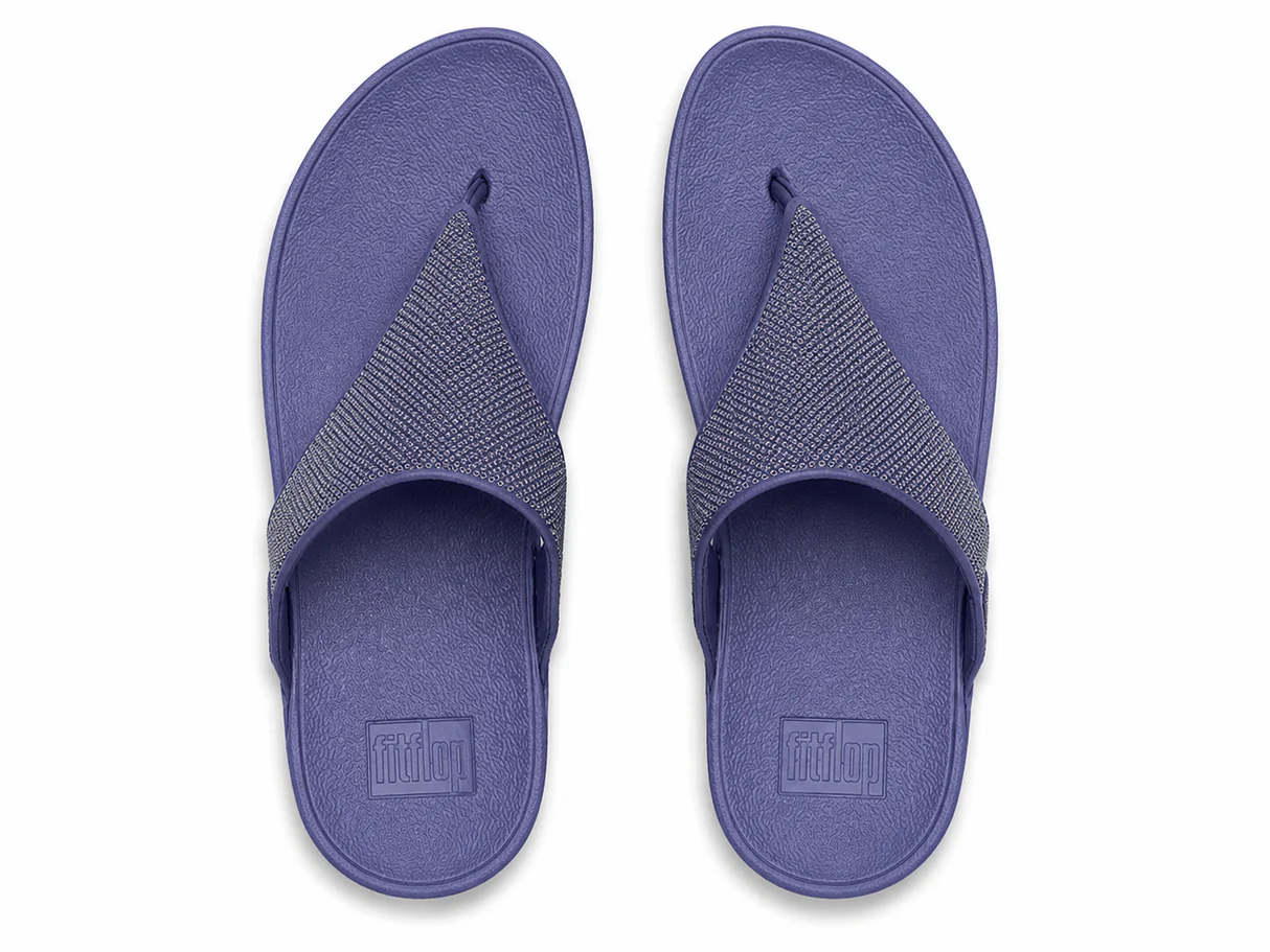 FitFlop LULU Shimmerglitz Toe-Post Sandal
