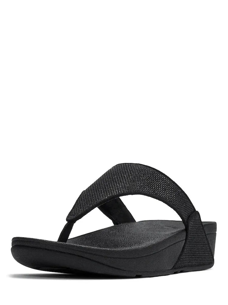 FitFlop LULU Shimmerglitz Toe-Post Sandal