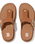 Buckle Leather Toe Post Sandals Gen-FF Microwobbleboard