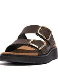 FitFlop FitFlop Gen-FF Buckle Two-Bar Leather Slides    