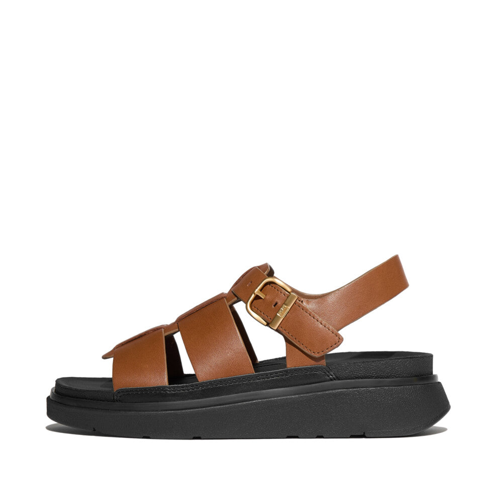 Trenton GEN-FF Leather Fisherman Sandals Sandal Deep Tan 3