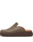 Leather Mules GEN-FF Microwobbleboard Minky Grey 4