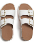 FitFlop FitFlop GEN-FF Max Buckle Leather/Cork Two-Bar Slides SANDAL