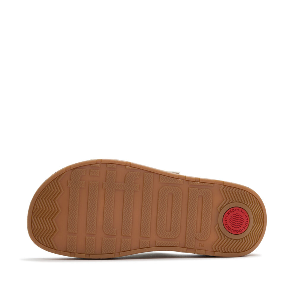 FitFlop FitFlop GEN-FF Max Buckle Leather/Cork Two-Bar Slides SANDAL