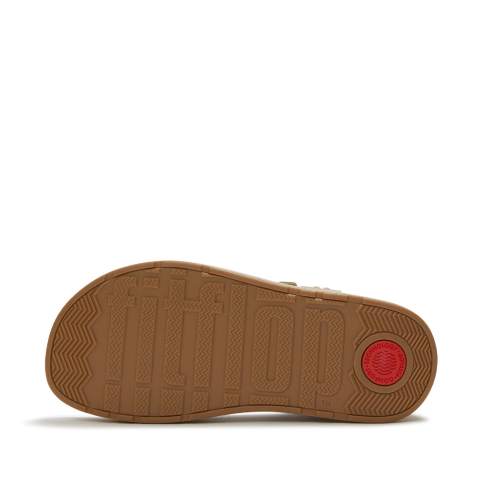 Trenton FitFlop GEN-FF Max Ultra-Jewel Leather Back-Strap Sandals Microwobbleboard