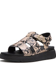 Trenton FitFlop Gen-FF Snake Fisherman Sandals Microwobbleboard
