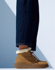 FitFlop Gen-FF Suede Shearling Lace Up Boots