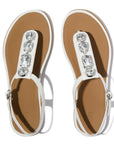 FitFlop FitFlop GRACIE Ultra-Jewel Leather T-Bar Sandals Dynamicush