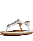 FitFlop FitFlop GRACIE Ultra-Jewel Leather T-Bar Sandals Dynamicush