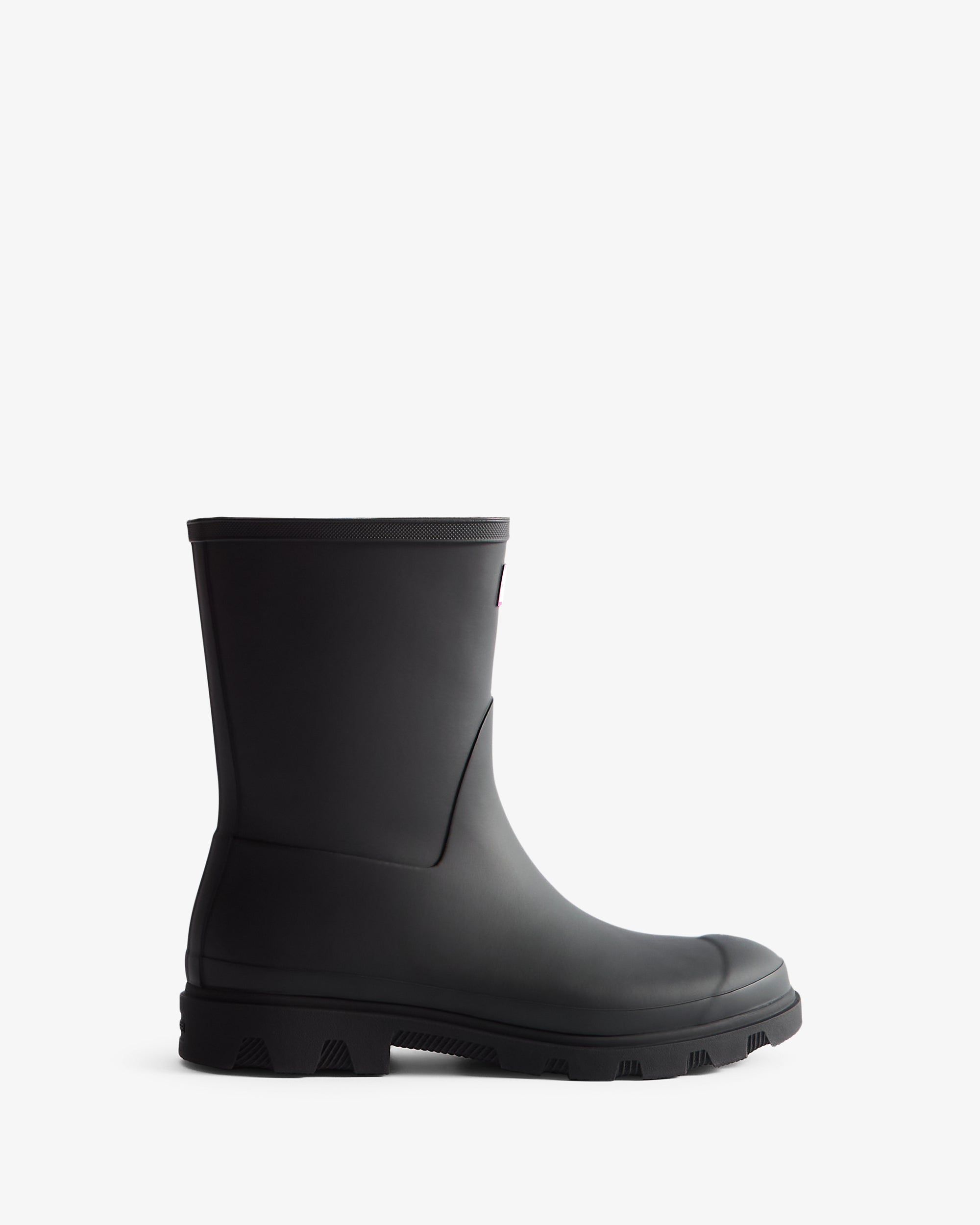 Hunter Men's Downpour Short Wellington Boot Boot Black 6