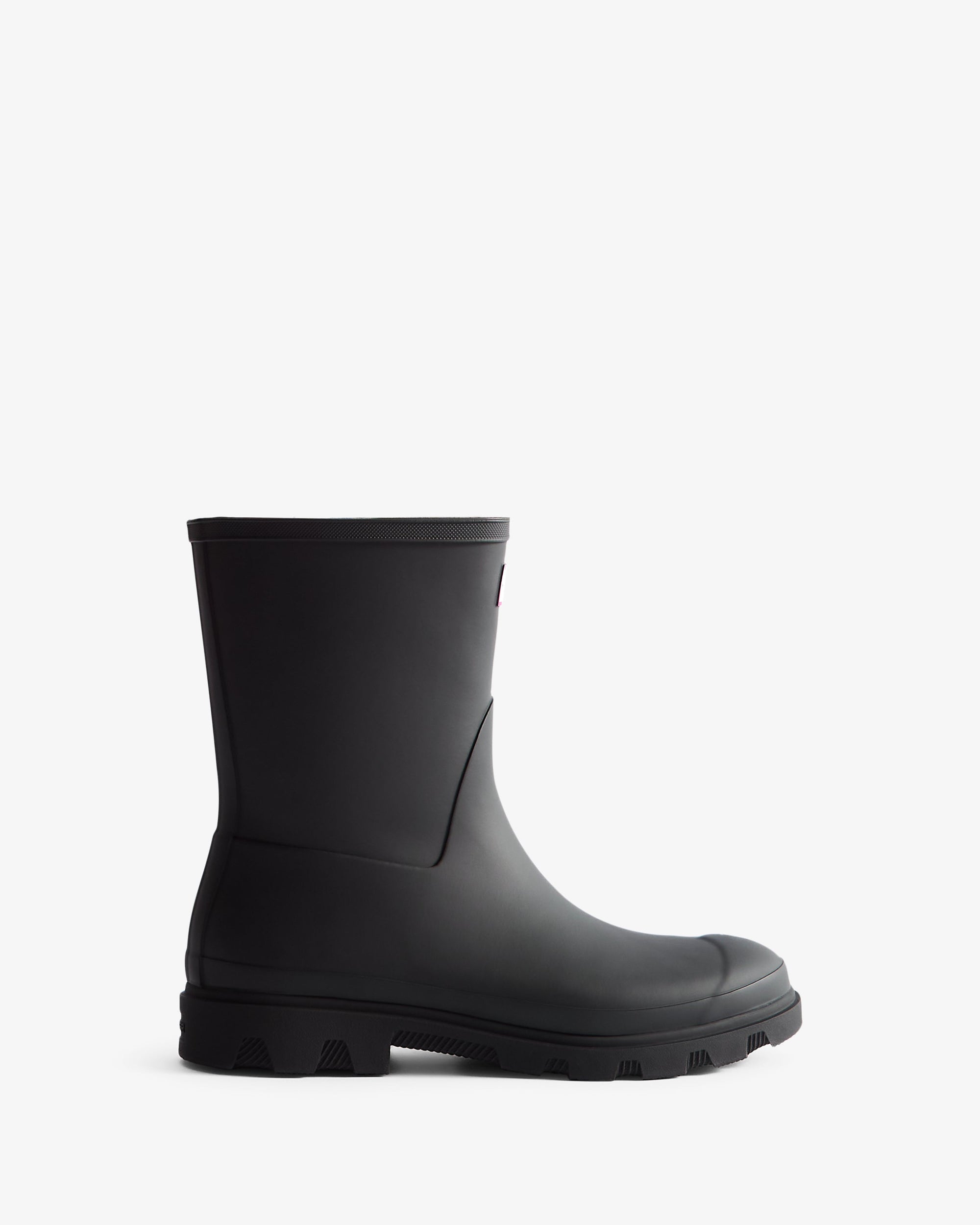 Hunter Men's Downpour Short Wellington Boot Boot Black 6
