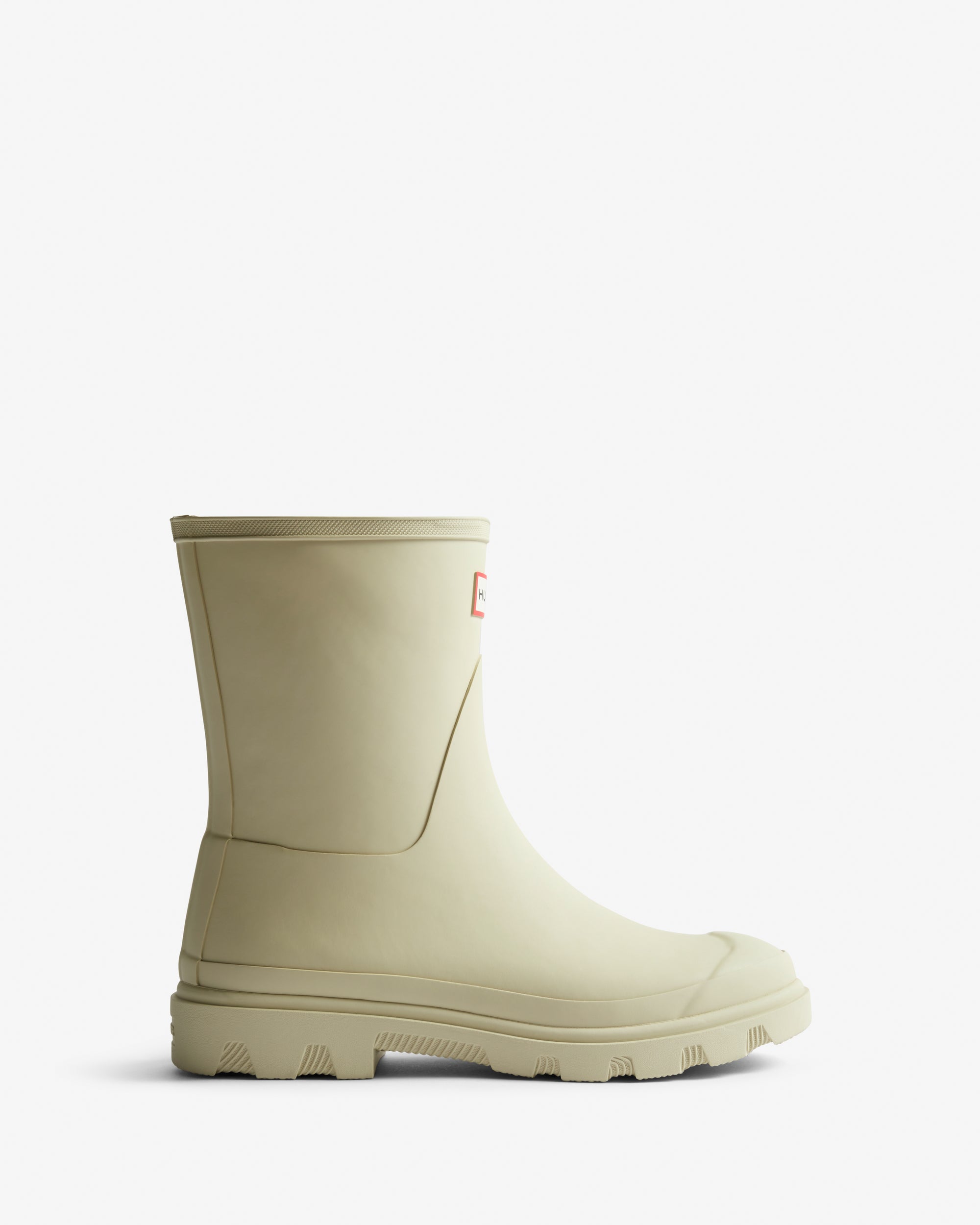 Hunter Men&#39;s Downpour Short Wellington Boot Boot Gravel 6