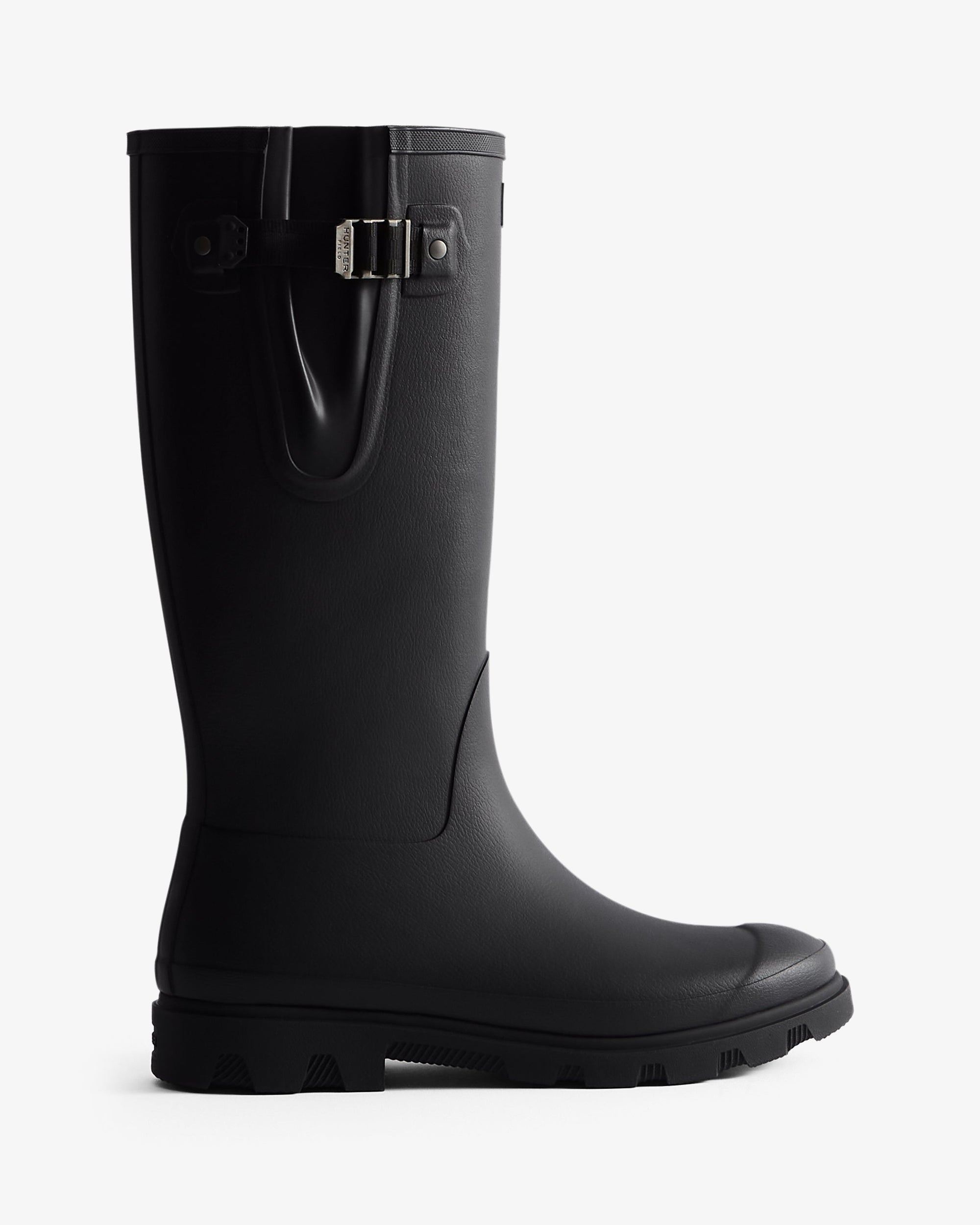 Hunter Men's Downpour Field Adjustable Tall Wellington Boot Boot Black 6