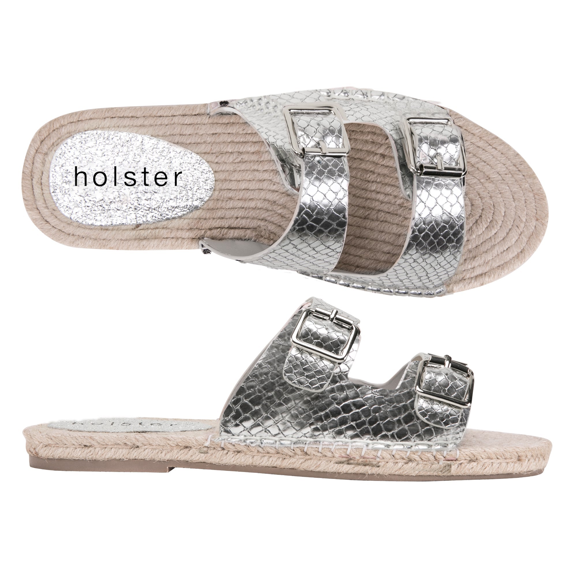 Holster Fashion South Africa Holster Reign Sandal Silver Snake UK3