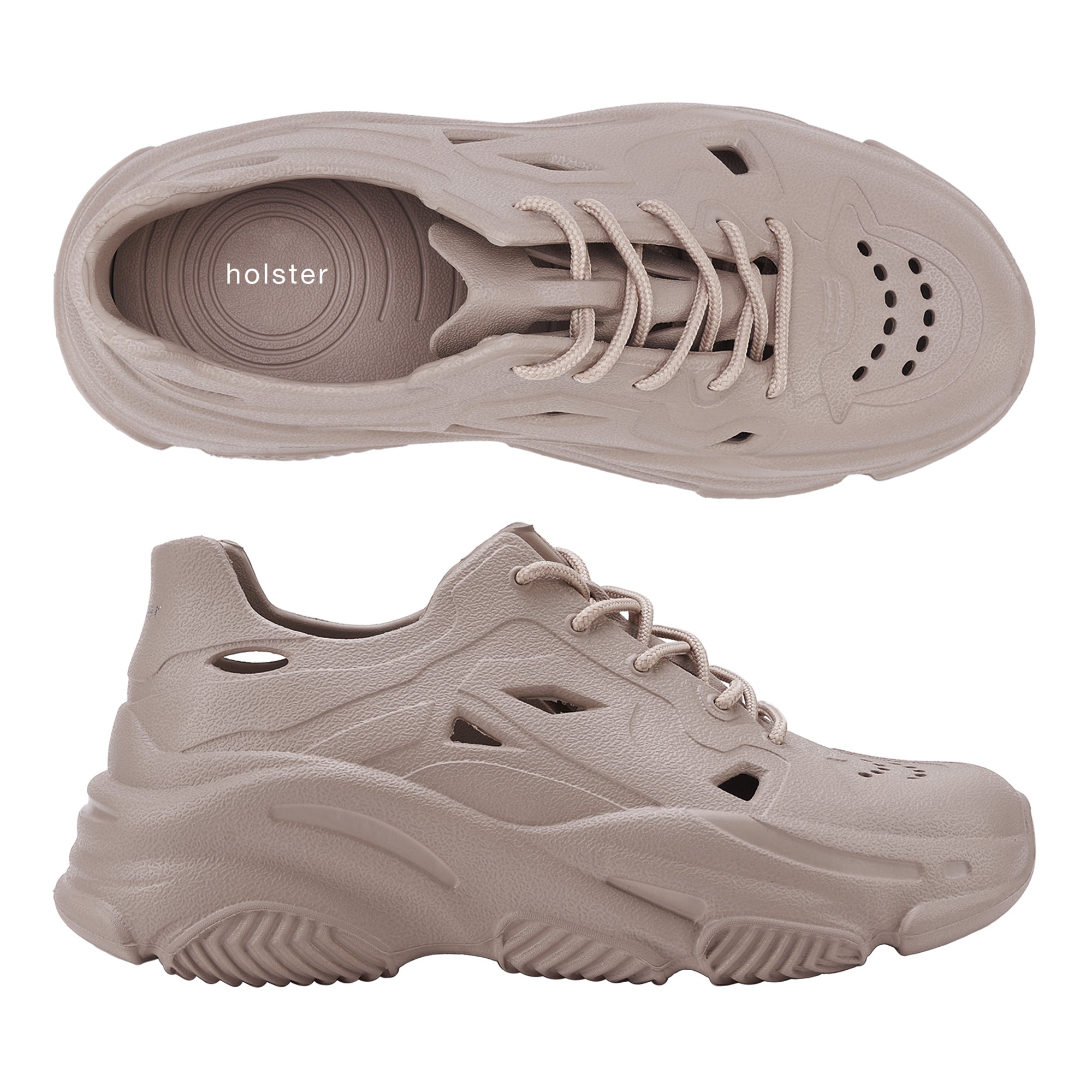 Holster Fashion South Africa Holster Fierce Shoes Beige UK3