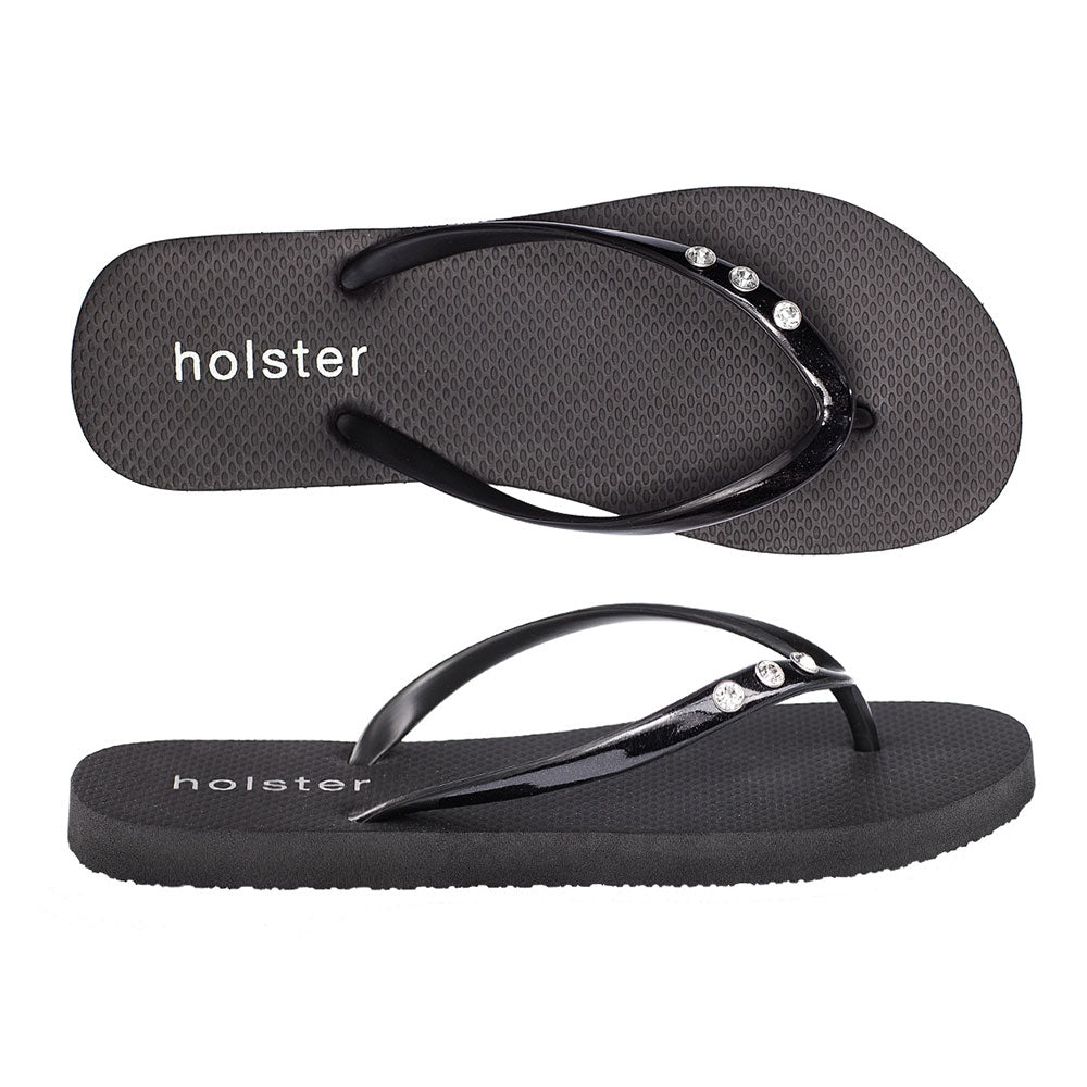 Holster Fashion South Africa Holster Holiday Flip Flops Black UK3