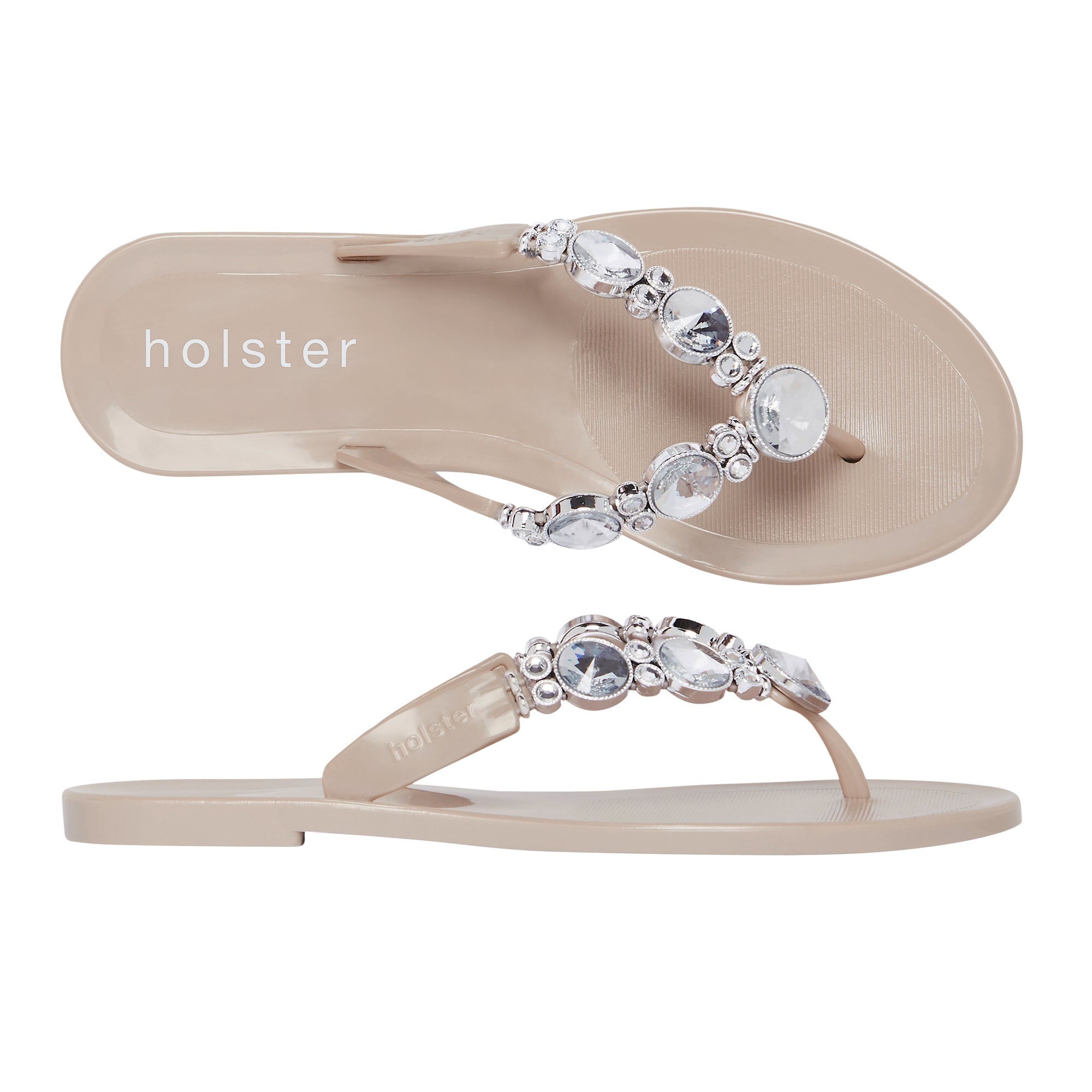 Holster Fashion South Africa Holster Embellish Sandal Champagne UK3