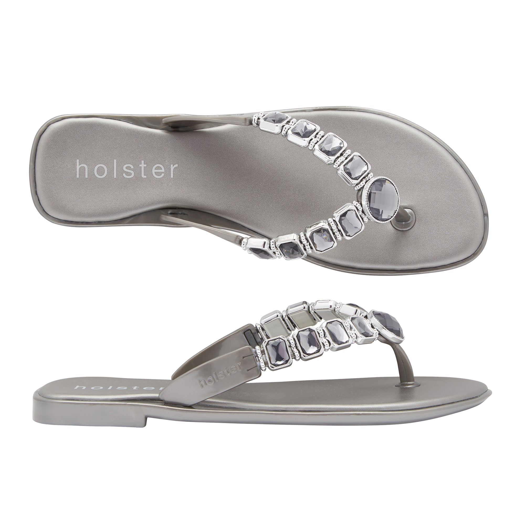 Holster Fashion South Africa Holster Magic Sandal Pewter Black UK3