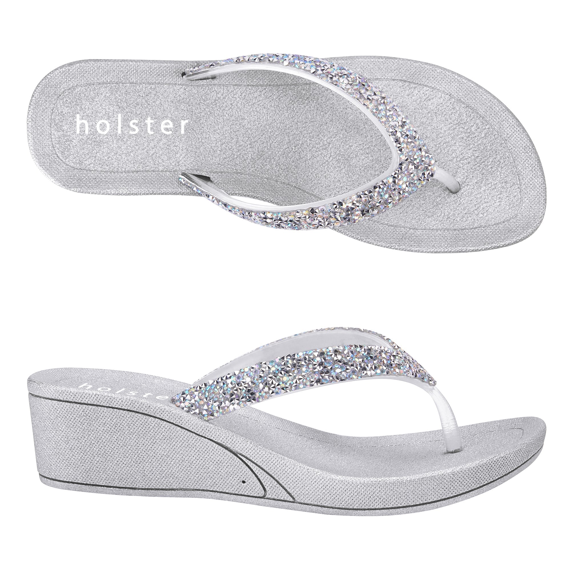 Holster Holster Alora Wedge Sandal Moonstone UK3